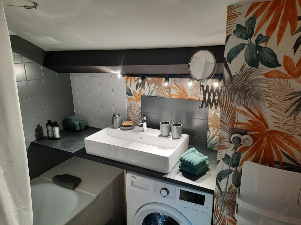 Superbe Appartement Pour 2, Au Coeur De L'Ariege! Ussat Exteriér fotografie